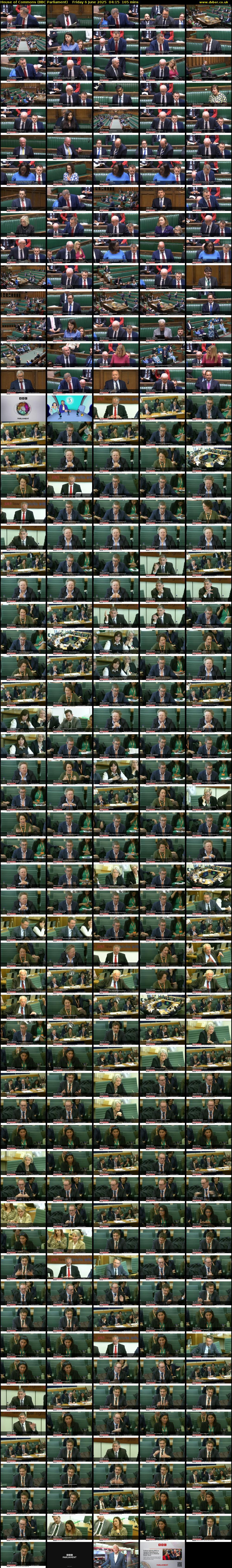 House of Commons (BBC Parliament) Friday 6 June 2025 04:15 - 07:00
