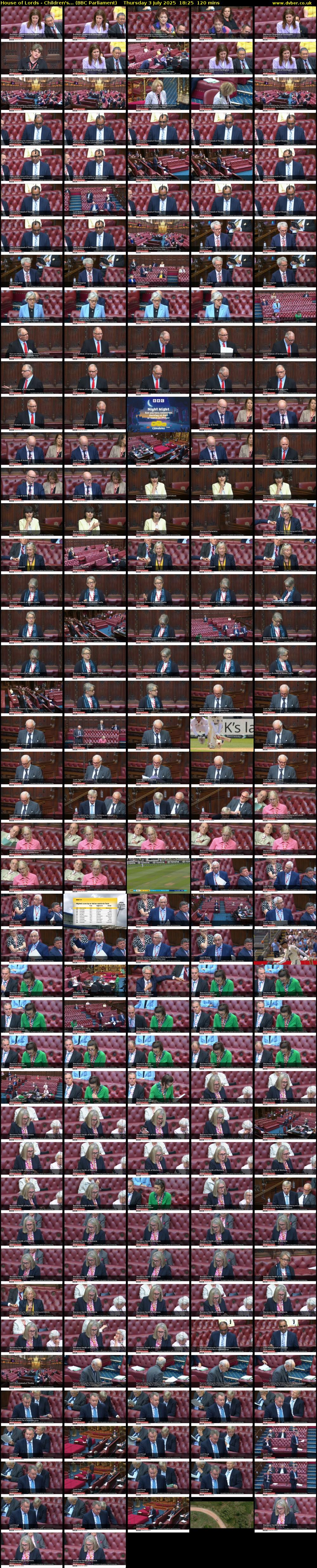 House of Lords - Children's... (BBC Parliament) Thursday 3 July 2025 18:25 - 20:25