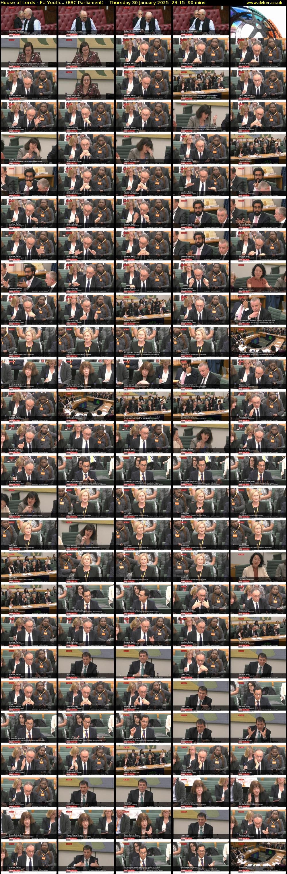 House of Lords - EU Youth... (BBC Parliament) Thursday 30 January 2025 23:15 - 00:45
