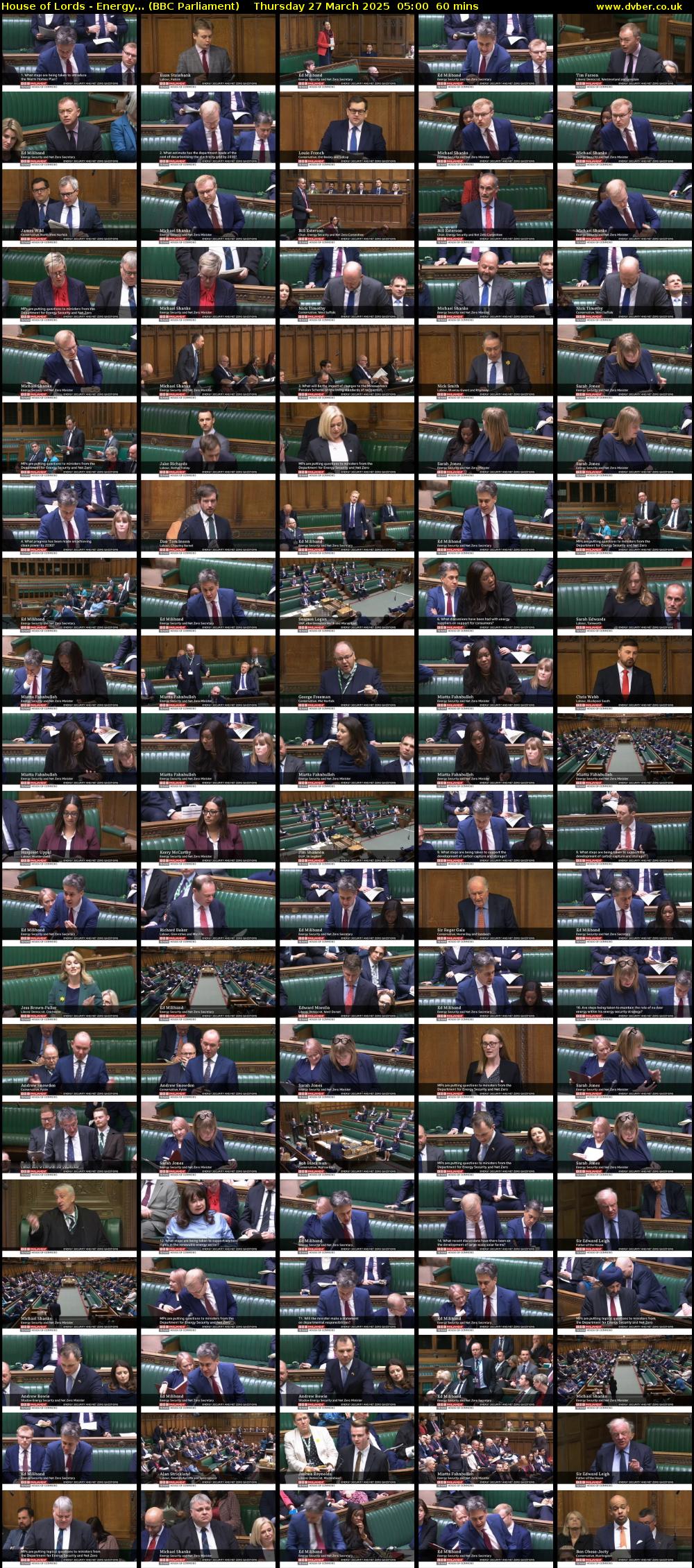 House of Lords - Energy... (BBC Parliament) Thursday 27 March 2025 05:00 - 06:00
