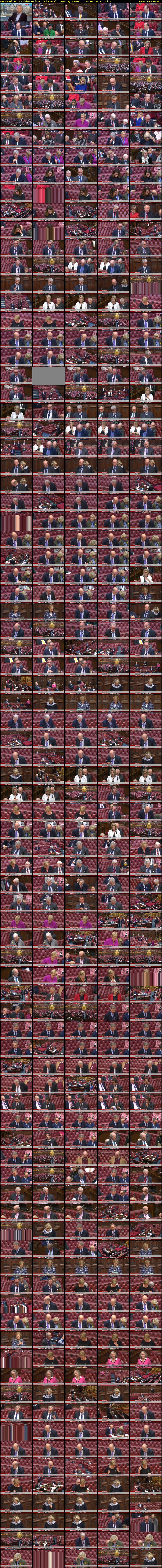 House of Lords - Fisheries (BBC Parliament) Tuesday 3 March 2020 01:00 - 06:00