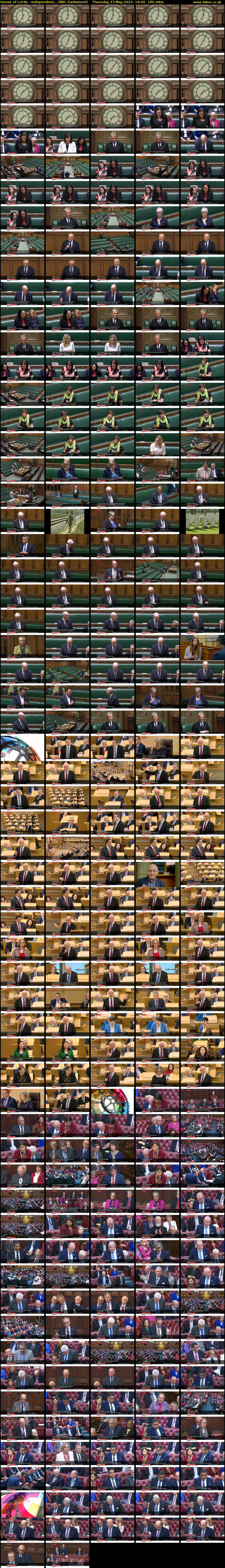 House of Lords - Independent... (BBC Parliament) Thursday 23 May 2024 19:00 - 22:00