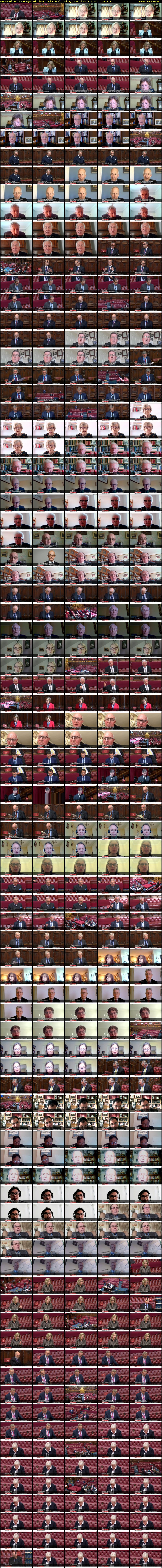 House of Lords - Integrated... (BBC Parliament) Friday 23 April 2021 10:45 - 15:00