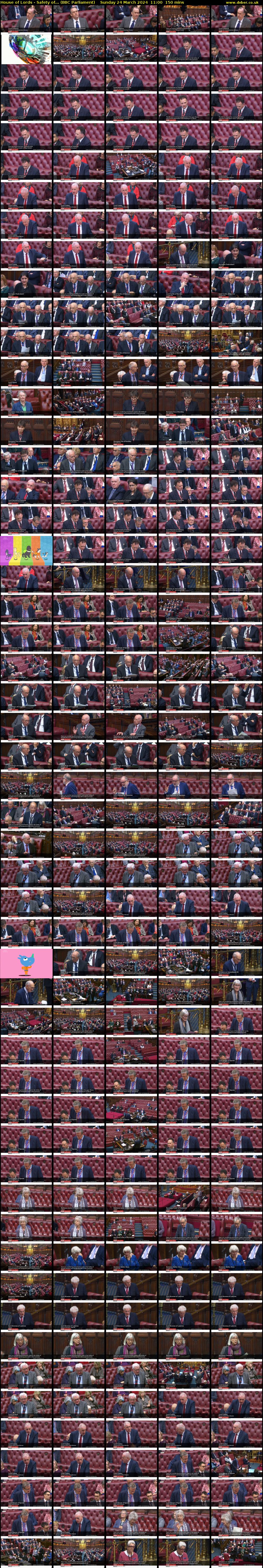 House of Lords - Safety of... (BBC Parliament) Sunday 24 March 2024 11:00 - 13:30