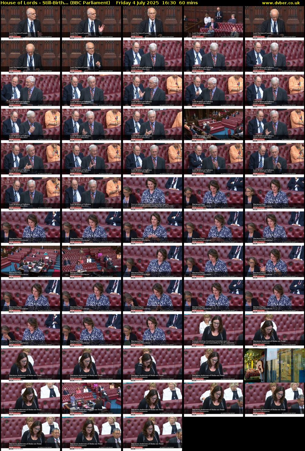 House of Lords - Still-Birth... (BBC Parliament) Friday 4 July 2025 16:30 - 17:30