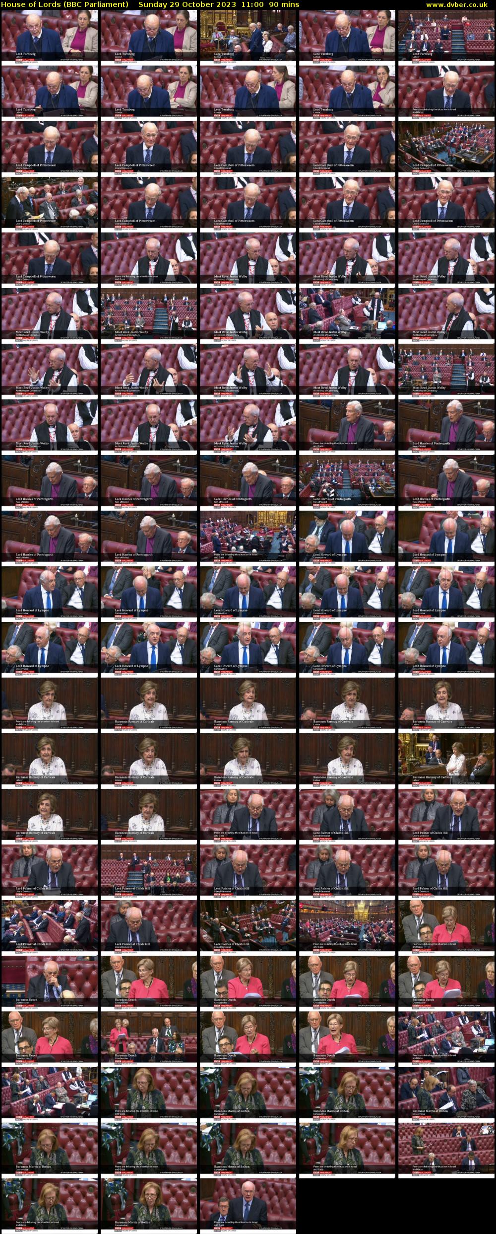 House of Lords (BBC Parliament) Sunday 29 October 2023 11:00 - 12:30