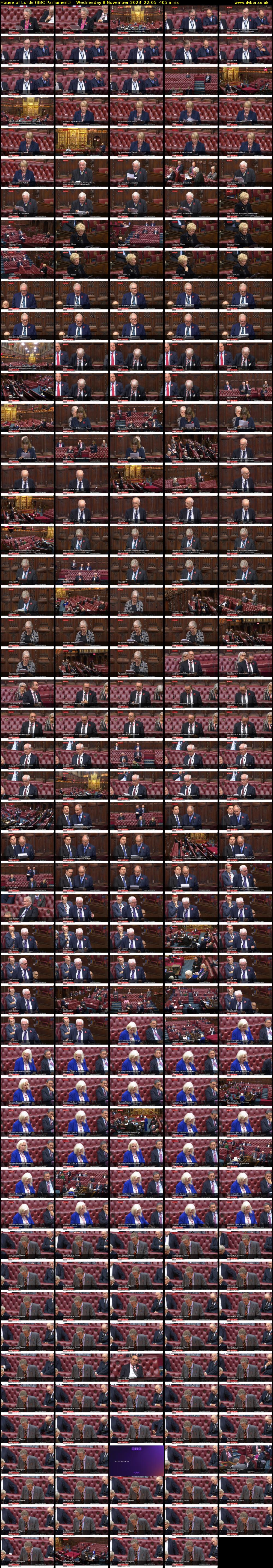 House of Lords (BBC Parliament) Wednesday 8 November 2023 22:05 - 04:50