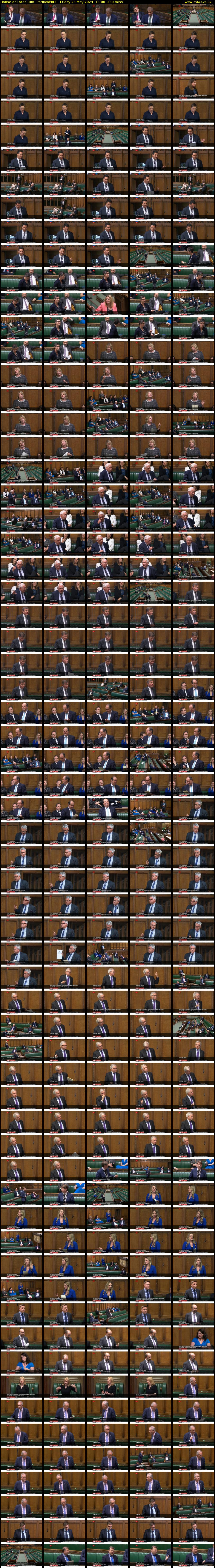 House of Lords (BBC Parliament) Friday 24 May 2024 14:00 - 18:00