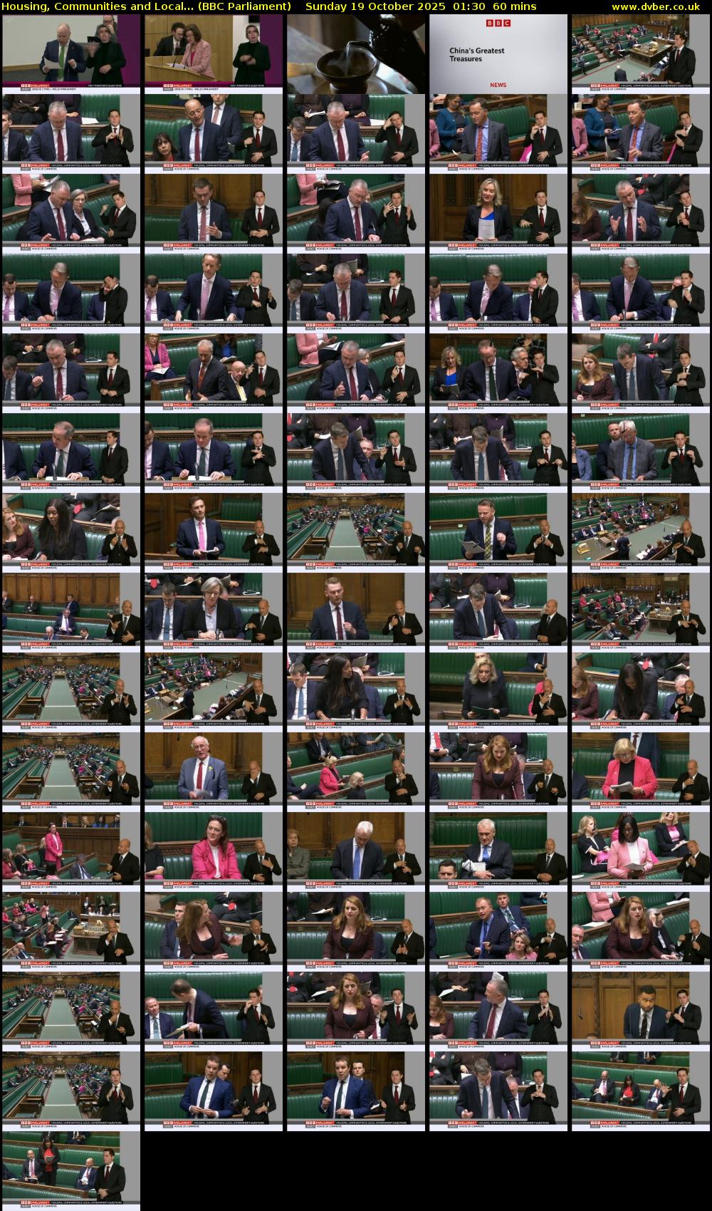 Housing, Communities and Local... (BBC Parliament) Sunday 19 October 2025 01:30 - 02:30