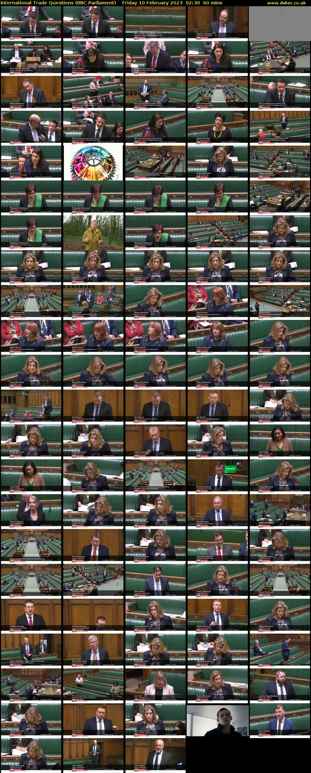 International Trade Questions (BBC Parliament) Friday 10 February 2023 02:30 - 03:30