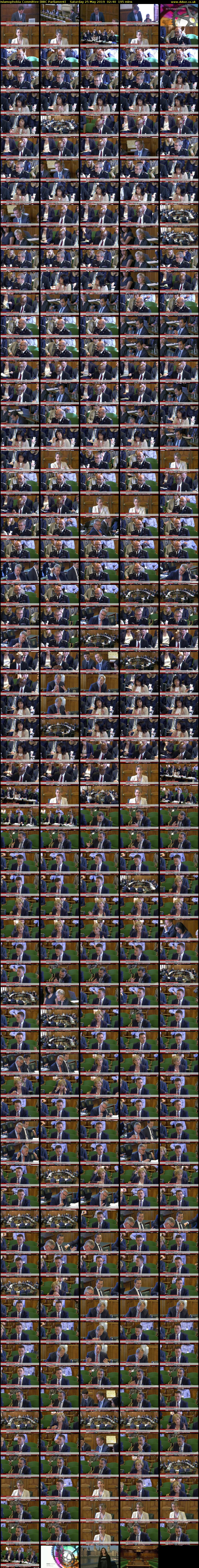 Islamophobia Committee (BBC Parliament) Saturday 25 May 2019 02:40 - 05:55