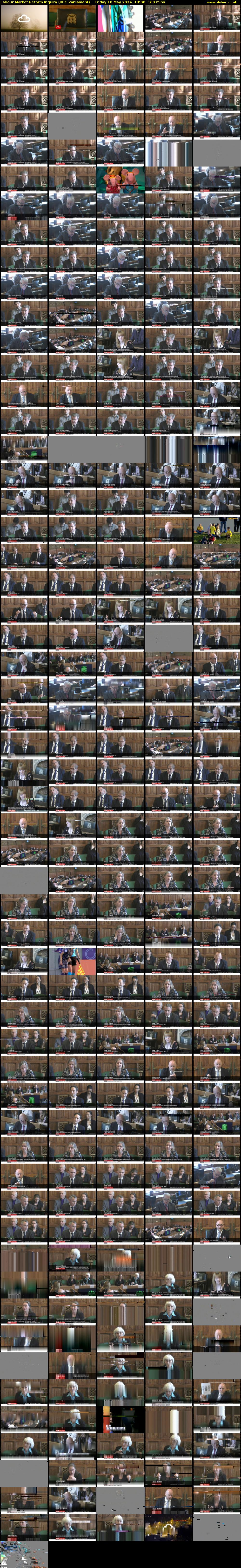 Labour Market Reform Inquiry (BBC Parliament) Friday 10 May 2024 18:00 - 20:40
