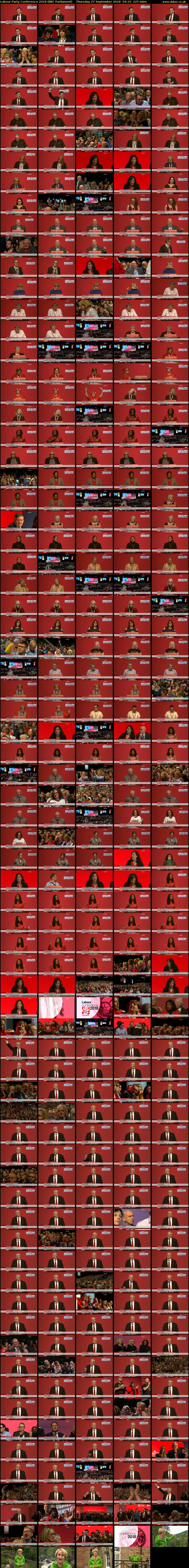Labour Party Conference 2018 (BBC Parliament) Thursday 27 September 2018 04:10 - 07:55