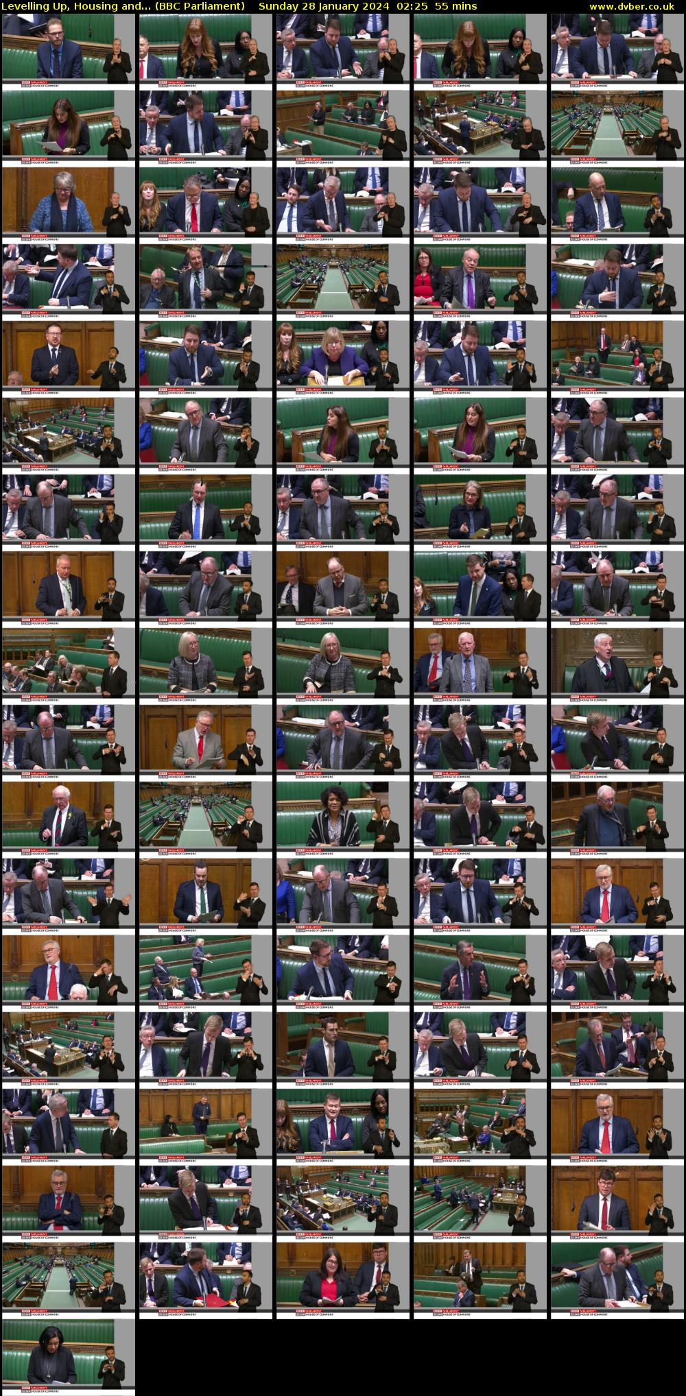 Levelling Up, Housing and... (BBC Parliament) Sunday 28 January 2024 02:25 - 03:20