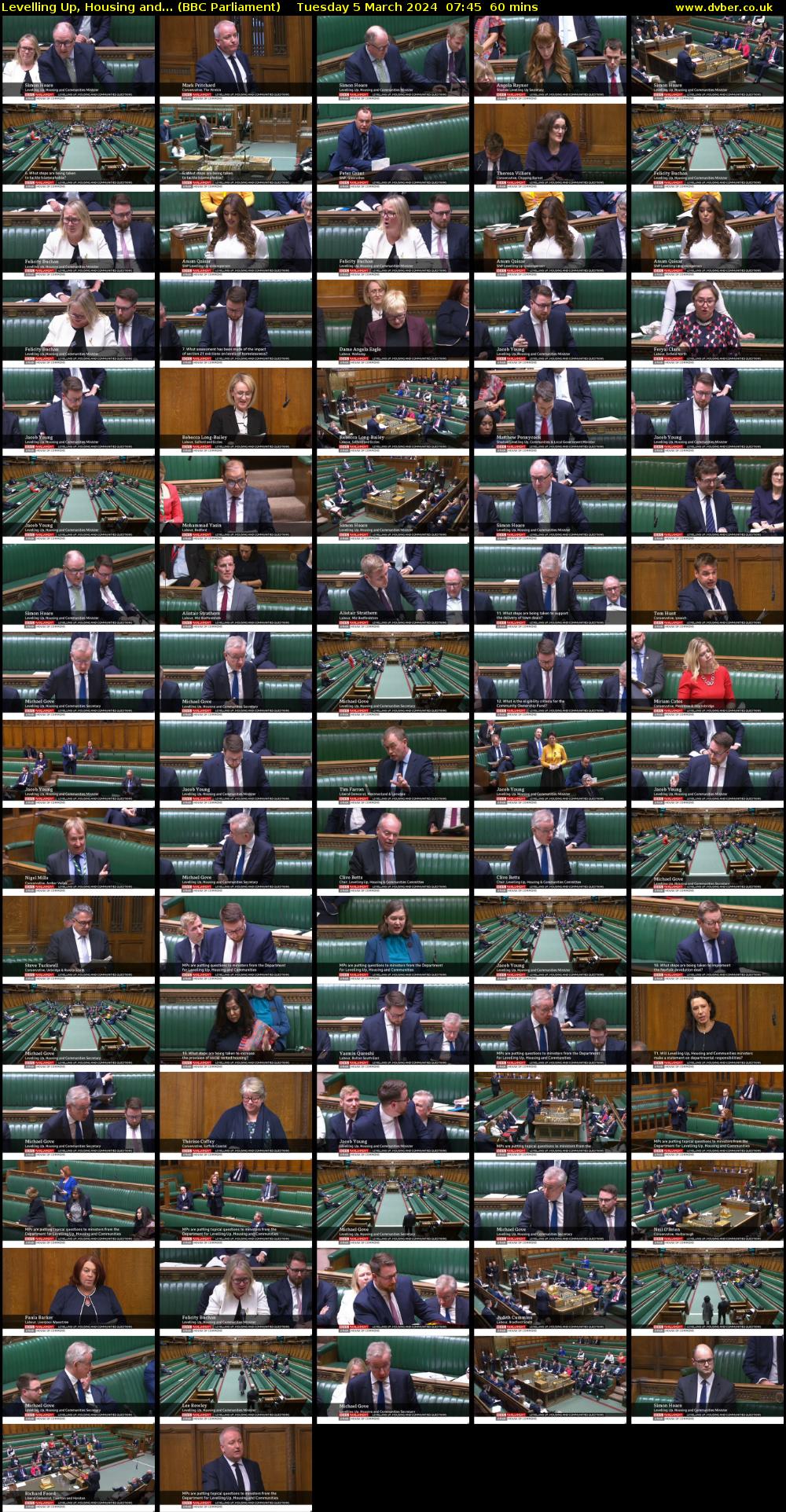 Levelling Up, Housing and... (BBC Parliament) Tuesday 5 March 2024 07:45 - 08:45