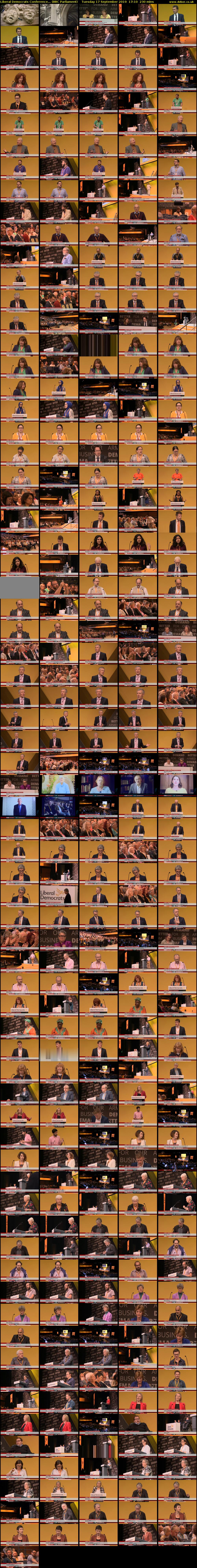 Liberal Democrats Conference... (BBC Parliament) Tuesday 17 September 2019 17:10 - 21:00