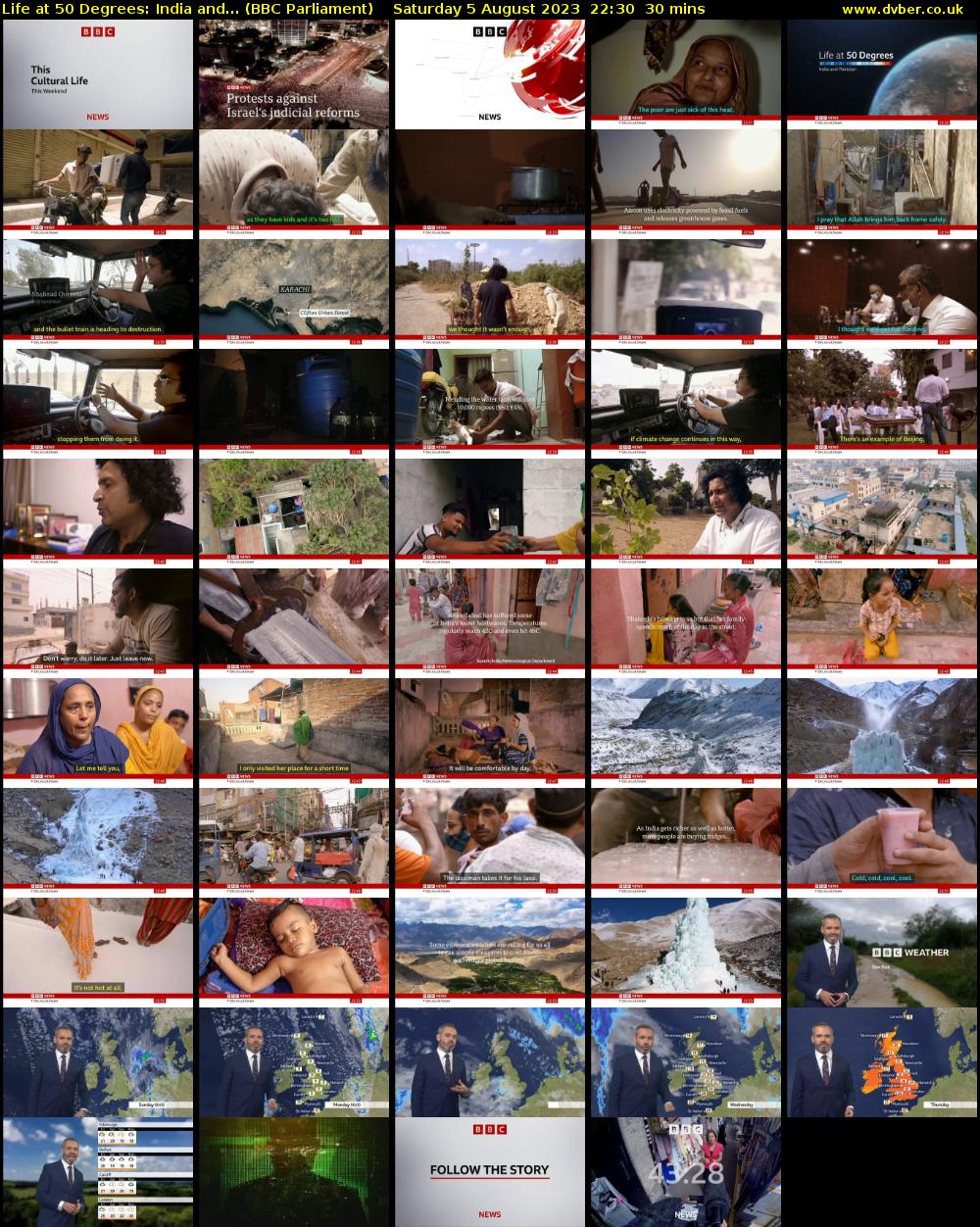 Life at 50 Degrees: India and... (BBC Parliament) Saturday 5 August 2023 22:30 - 23:00