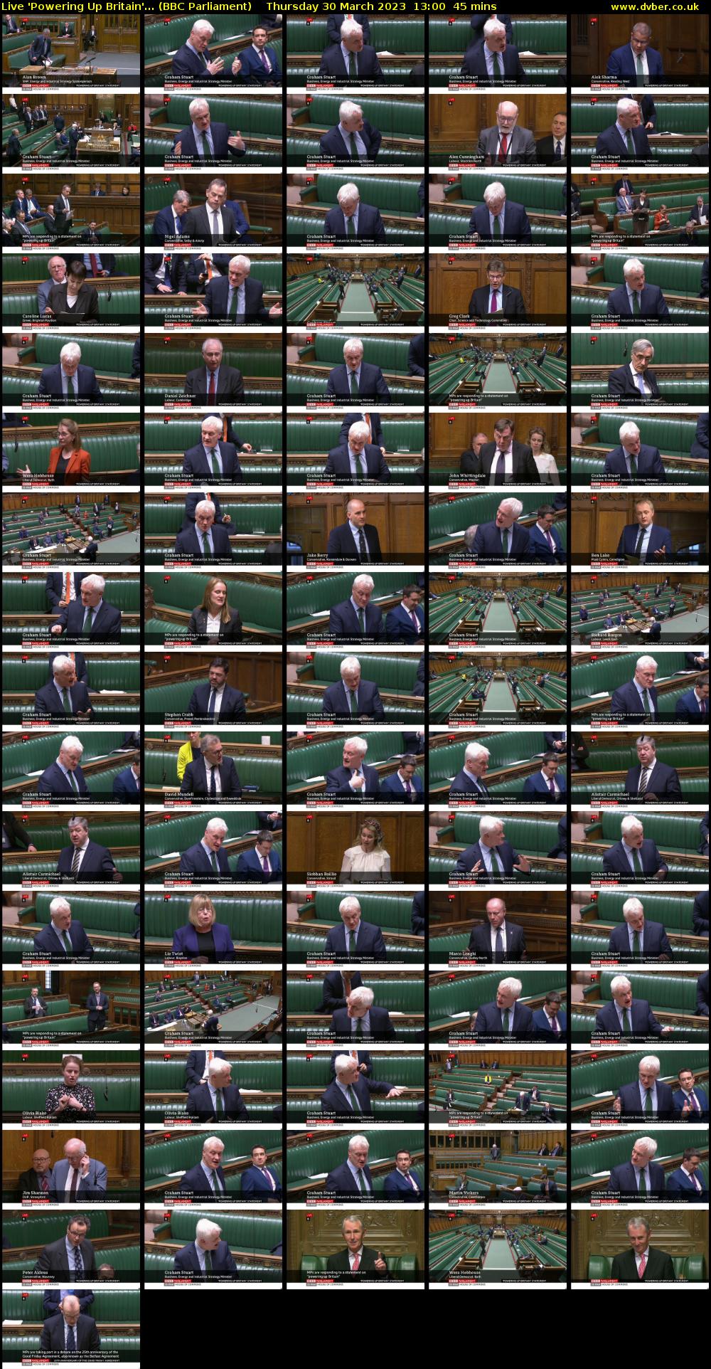Live 'Powering Up Britain'... (BBC Parliament) Thursday 30 March 2023 13:00 - 13:45