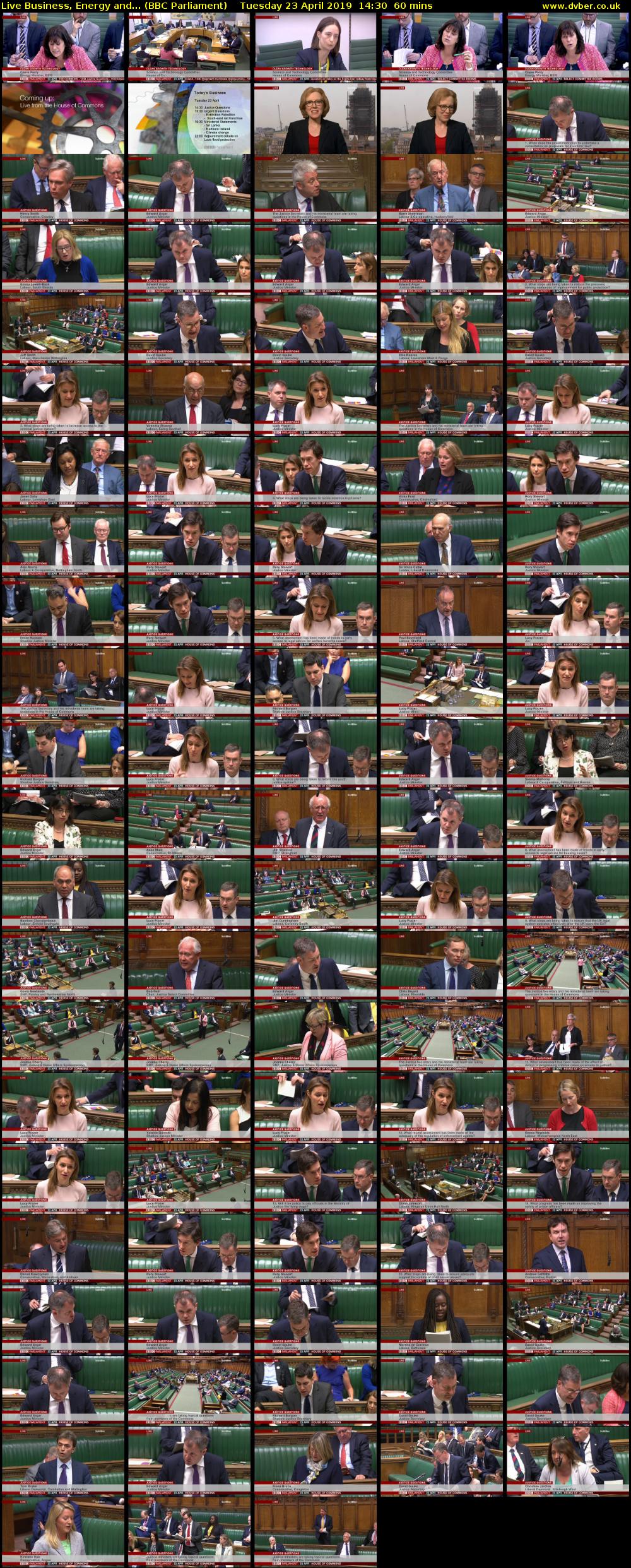 Live Business, Energy and... (BBC Parliament) Tuesday 23 April 2019 14:30 - 15:30