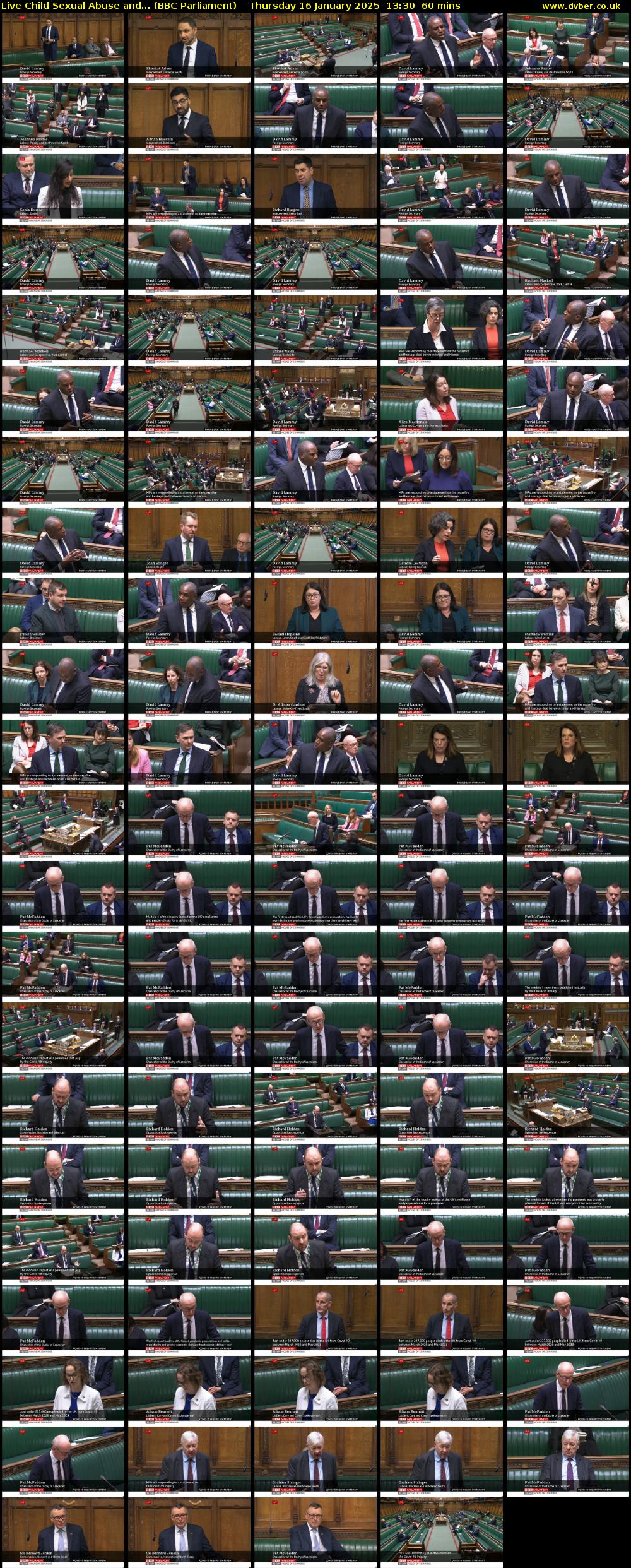 Live Child Sexual Abuse and... (BBC Parliament) Thursday 16 January 2025 13:30 - 14:30