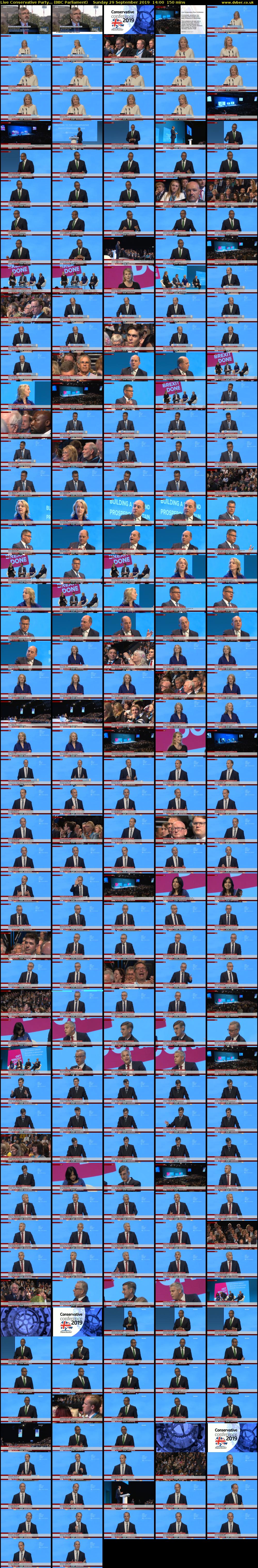 Live Conservative Party... (BBC Parliament) Sunday 29 September 2019 14:00 - 16:30
