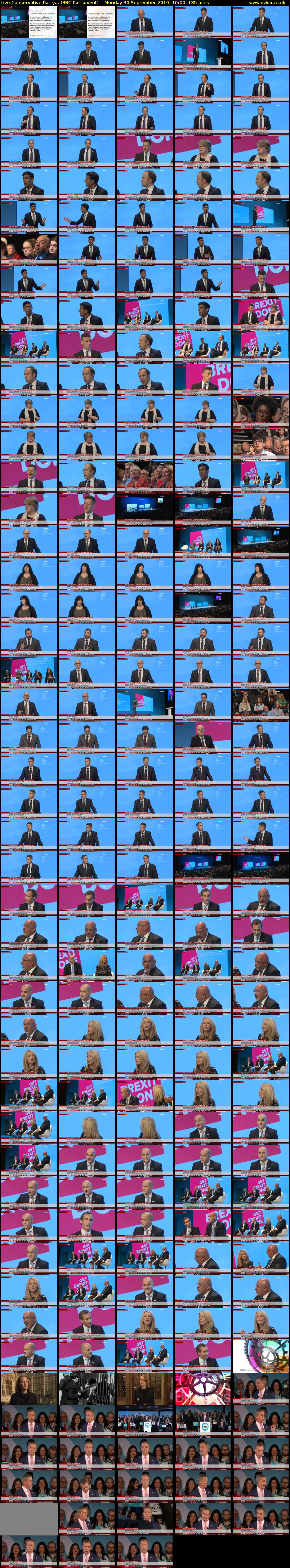 Live Conservative Party... (BBC Parliament) Monday 30 September 2019 10:00 - 12:15