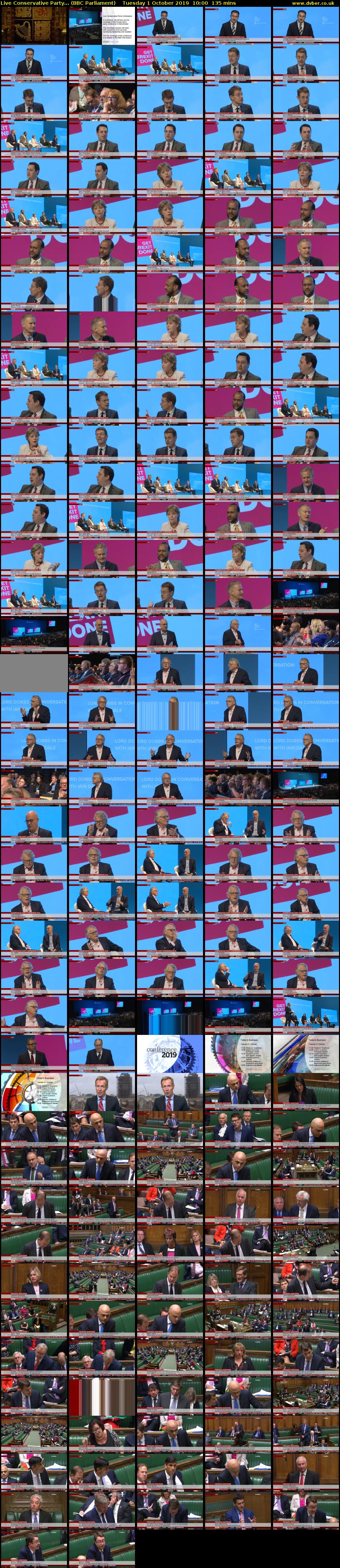 Live Conservative Party... (BBC Parliament) Tuesday 1 October 2019 10:00 - 12:15
