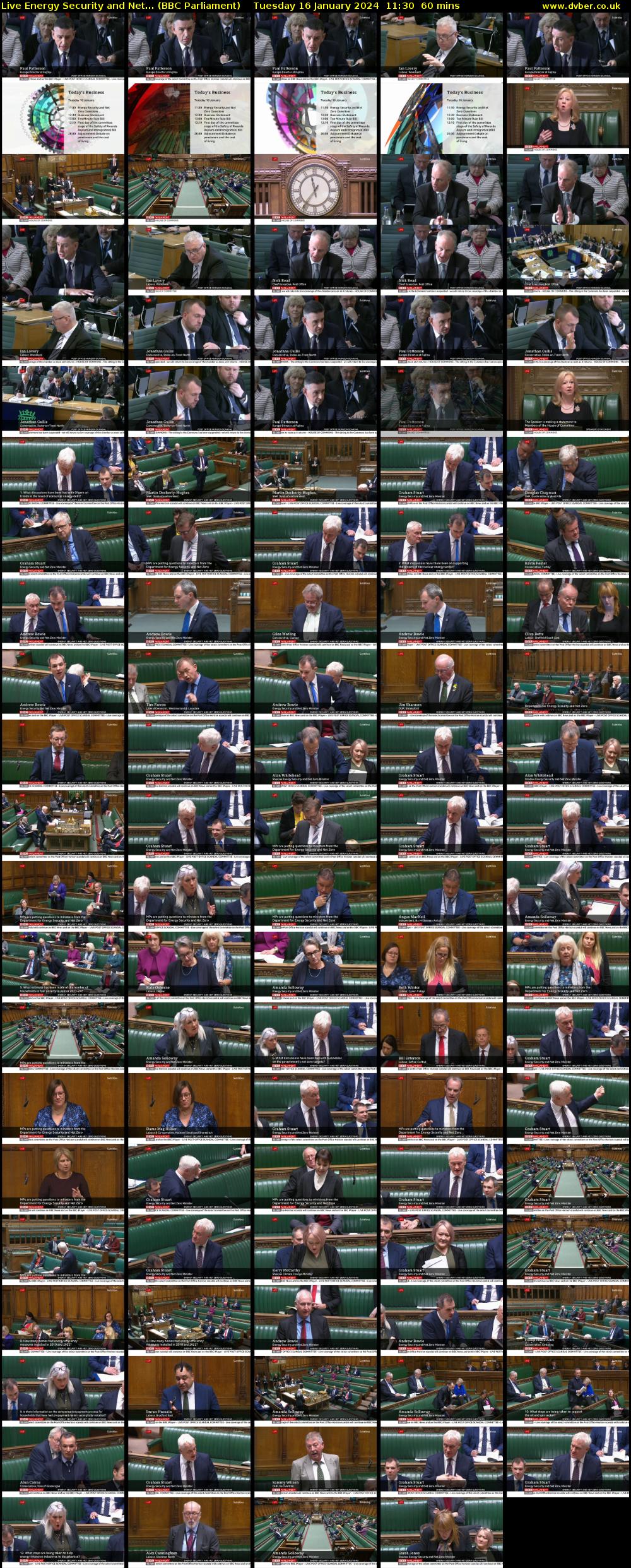 Live Energy Security and Net... (BBC Parliament) Tuesday 16 January 2024 11:30 - 12:30