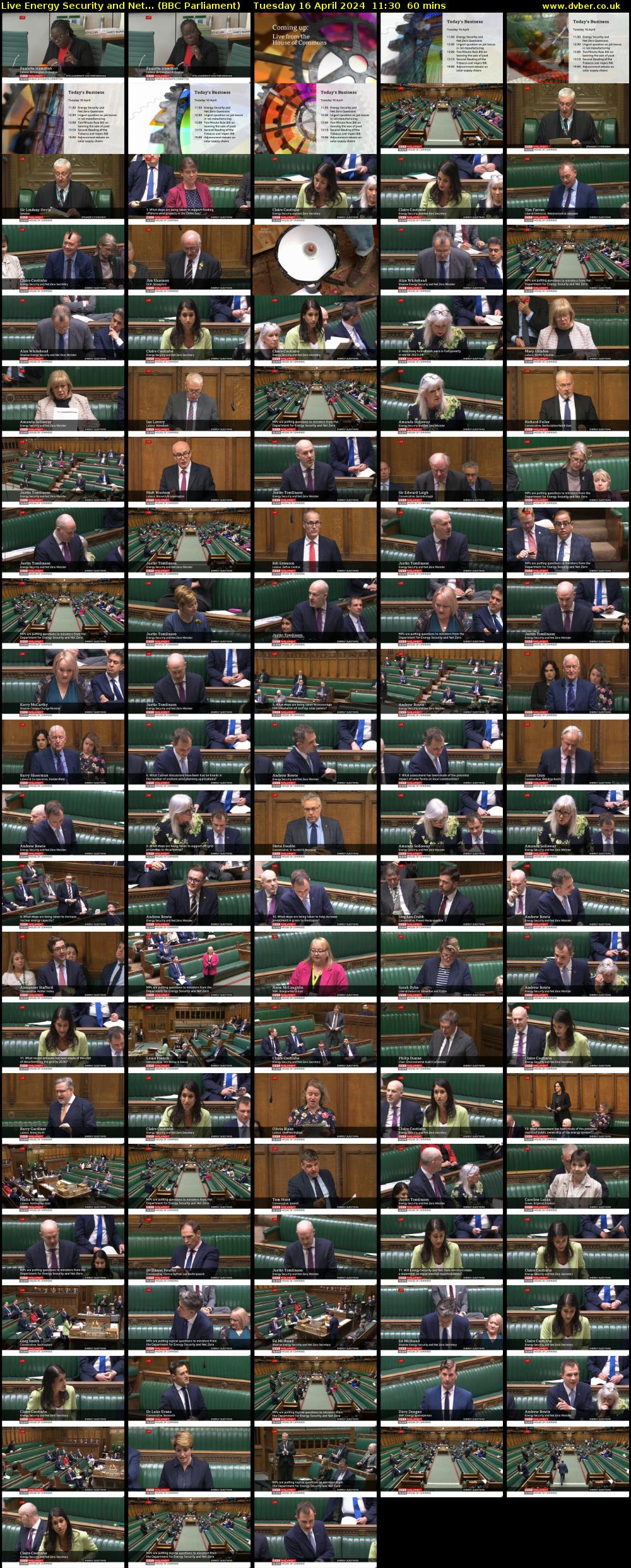Live Energy Security and Net... (BBC Parliament) Tuesday 16 April 2024 11:30 - 12:30