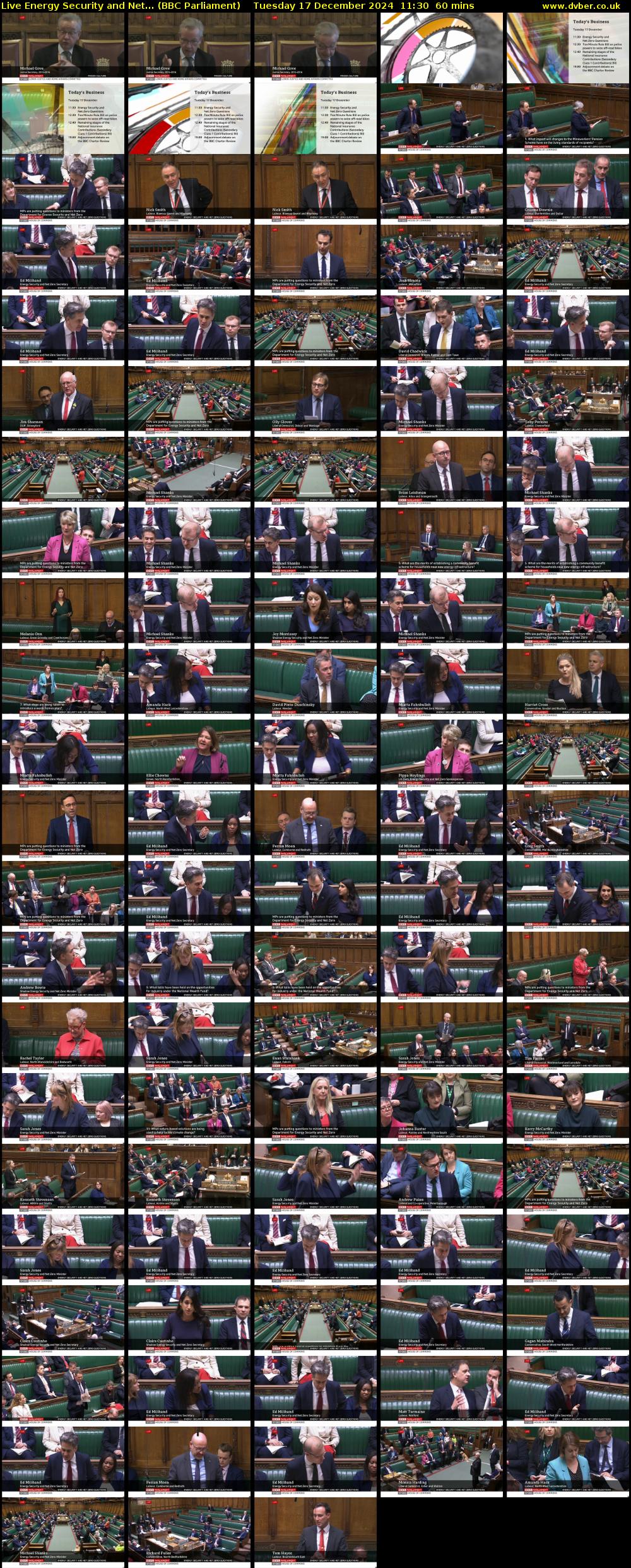 Live Energy Security and Net... (BBC Parliament) Tuesday 17 December 2024 11:30 - 12:30