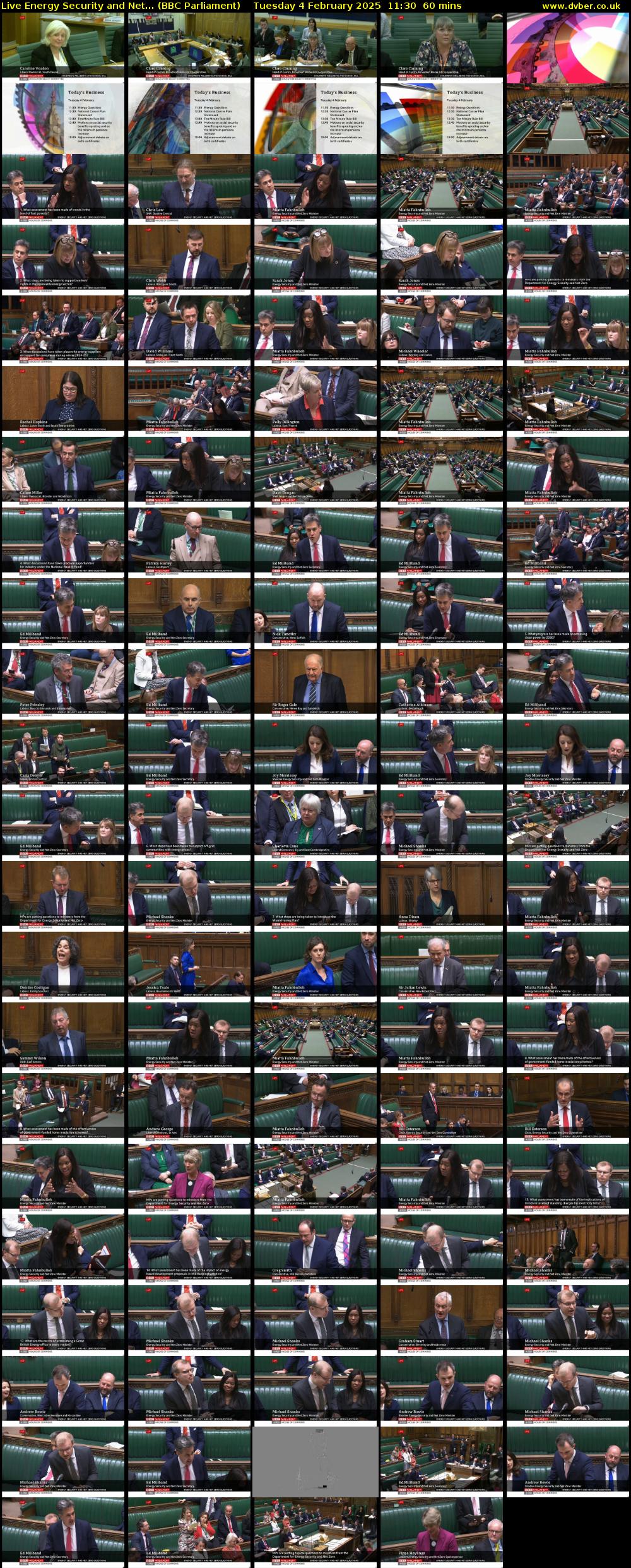 Live Energy Security and Net... (BBC Parliament) Tuesday 4 February 2025 11:30 - 12:30