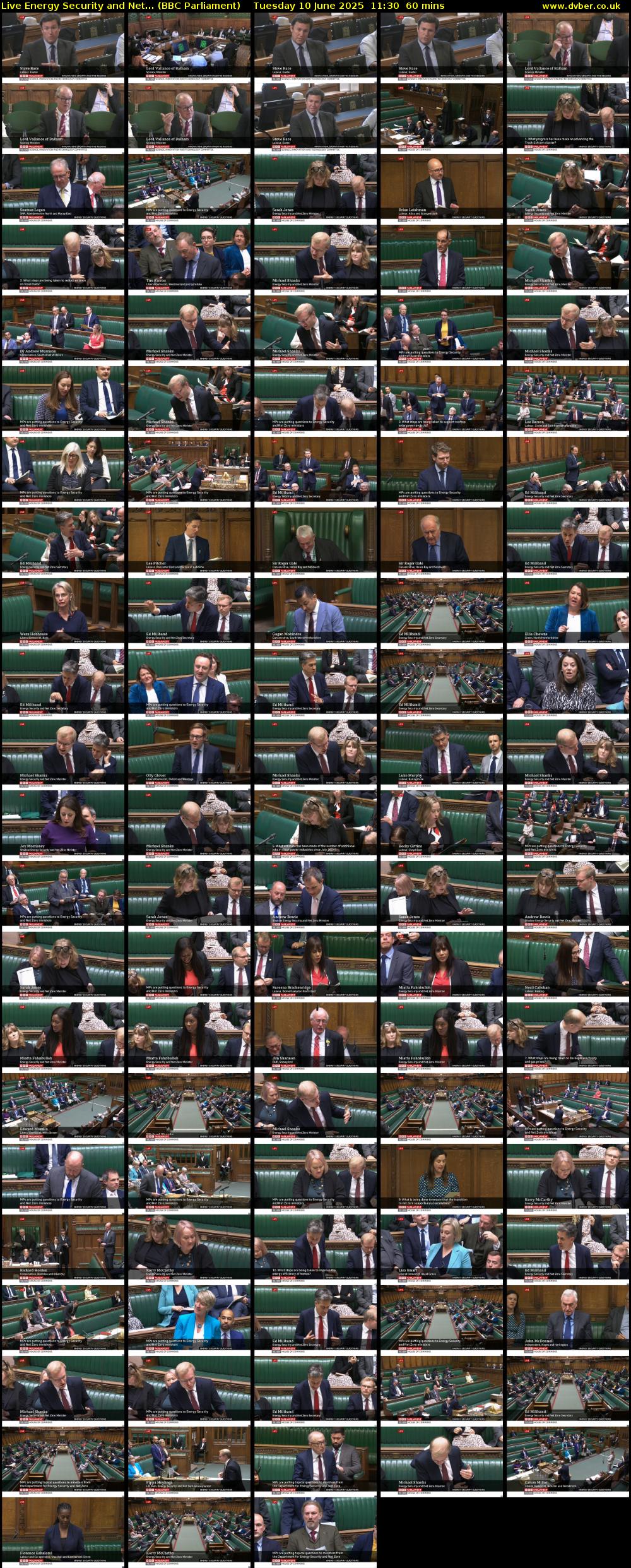 Live Energy Security and Net... (BBC Parliament) Tuesday 10 June 2025 11:30 - 12:30