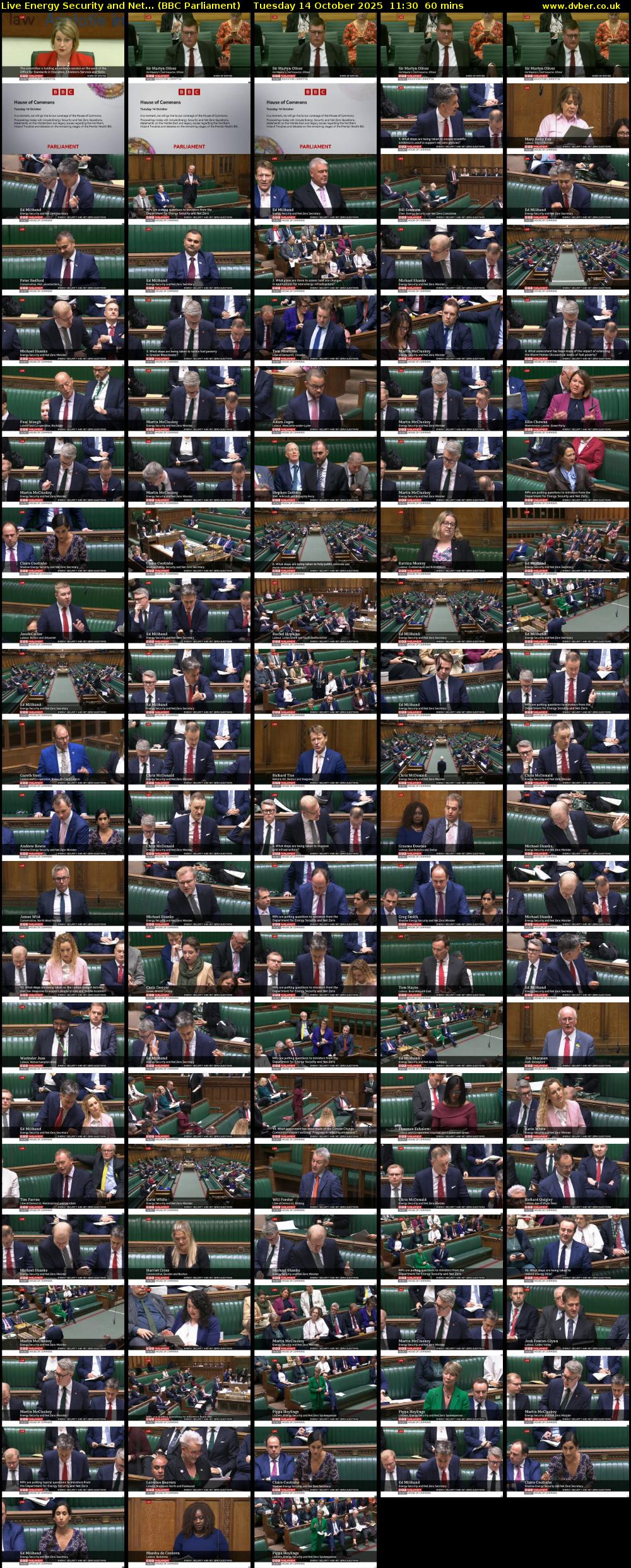 Live Energy Security and Net... (BBC Parliament) Tuesday 14 October 2025 11:30 - 12:30
