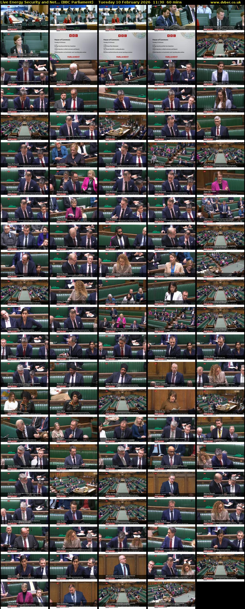 Live Energy Security and Net... (BBC Parliament) Tuesday 10 February 2026 11:30 - 12:30