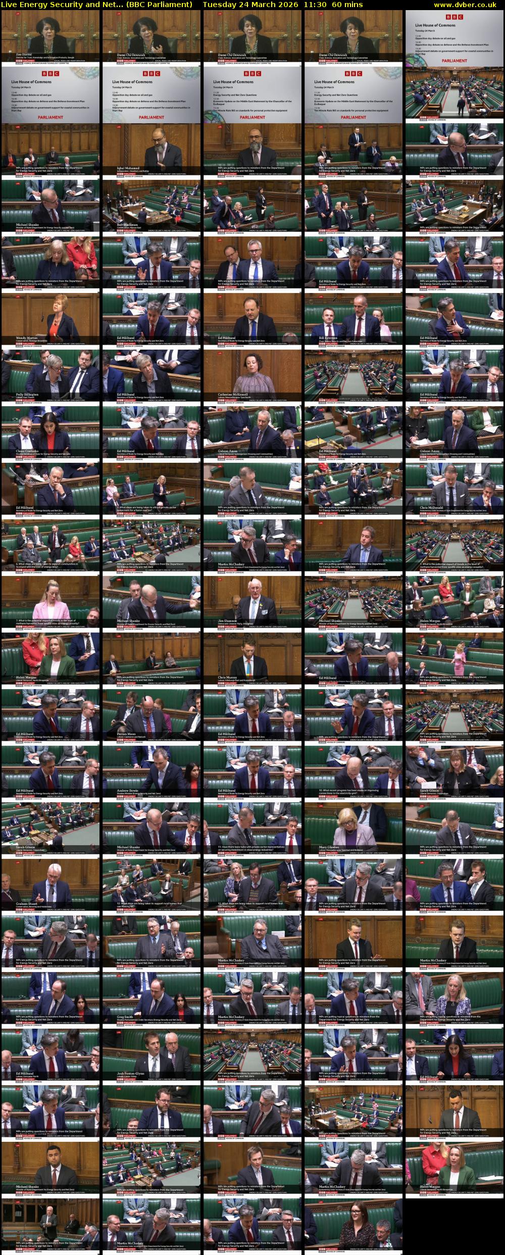 Live Energy Security and Net... (BBC Parliament) Tuesday 24 March 2026 11:30 - 12:30