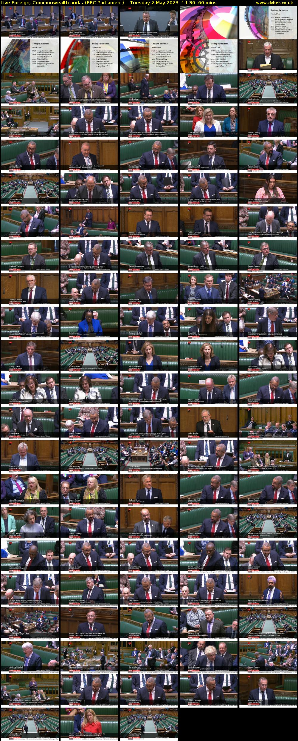 Live Foreign, Commonwealth and... (BBC Parliament) Tuesday 2 May 2023 14:30 - 15:30