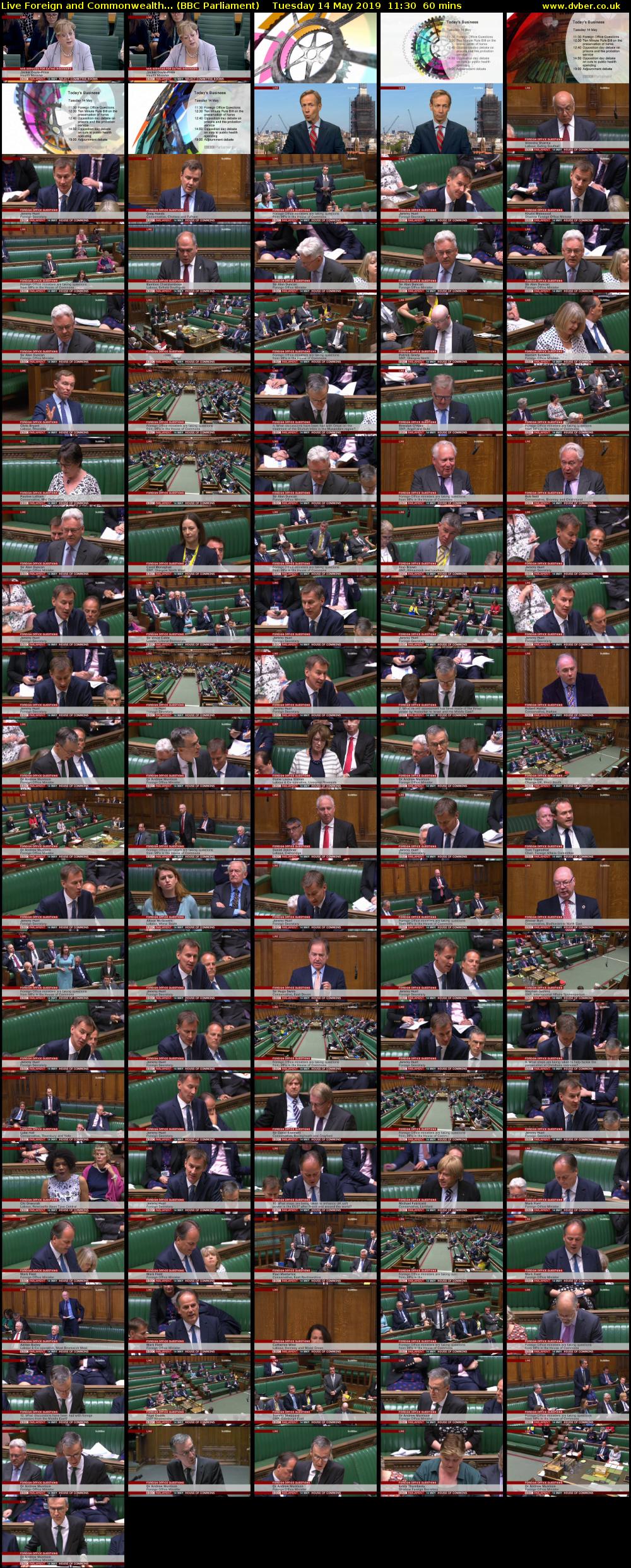 Live Foreign and Commonwealth... (BBC Parliament) Tuesday 14 May 2019 11:30 - 12:30
