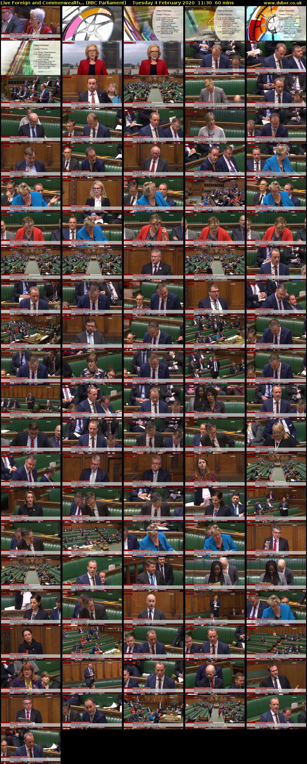 Live Foreign and Commonwealth... (BBC Parliament) Tuesday 4 February 2020 11:30 - 12:30