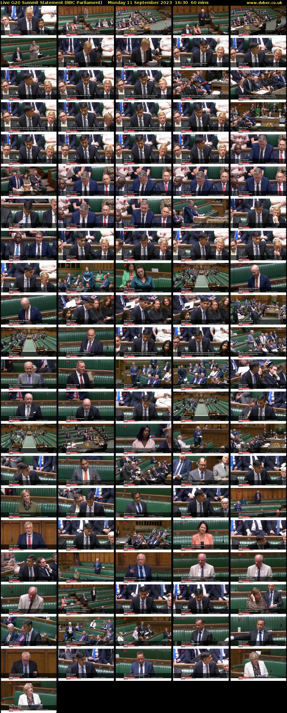 Live G20 Summit Statement (BBC Parliament) Monday 11 September 2023 16:30 - 17:30
