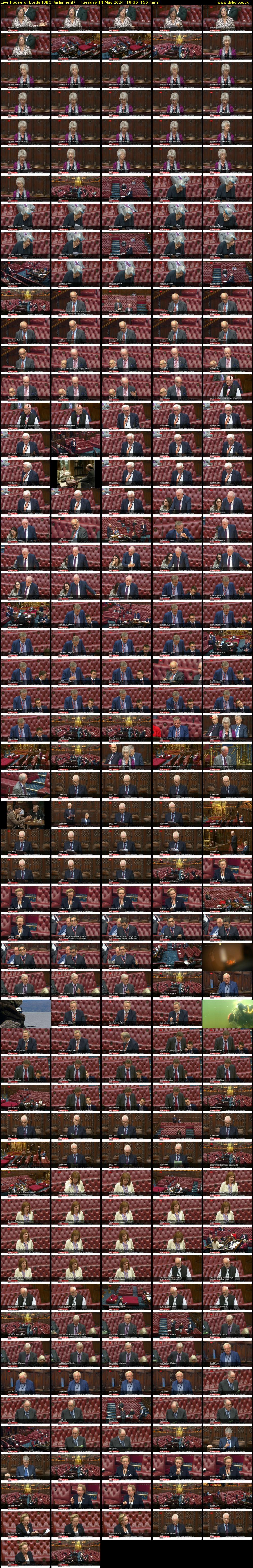 Live House of Lords (BBC Parliament) Tuesday 14 May 2024 19:30 - 22:00