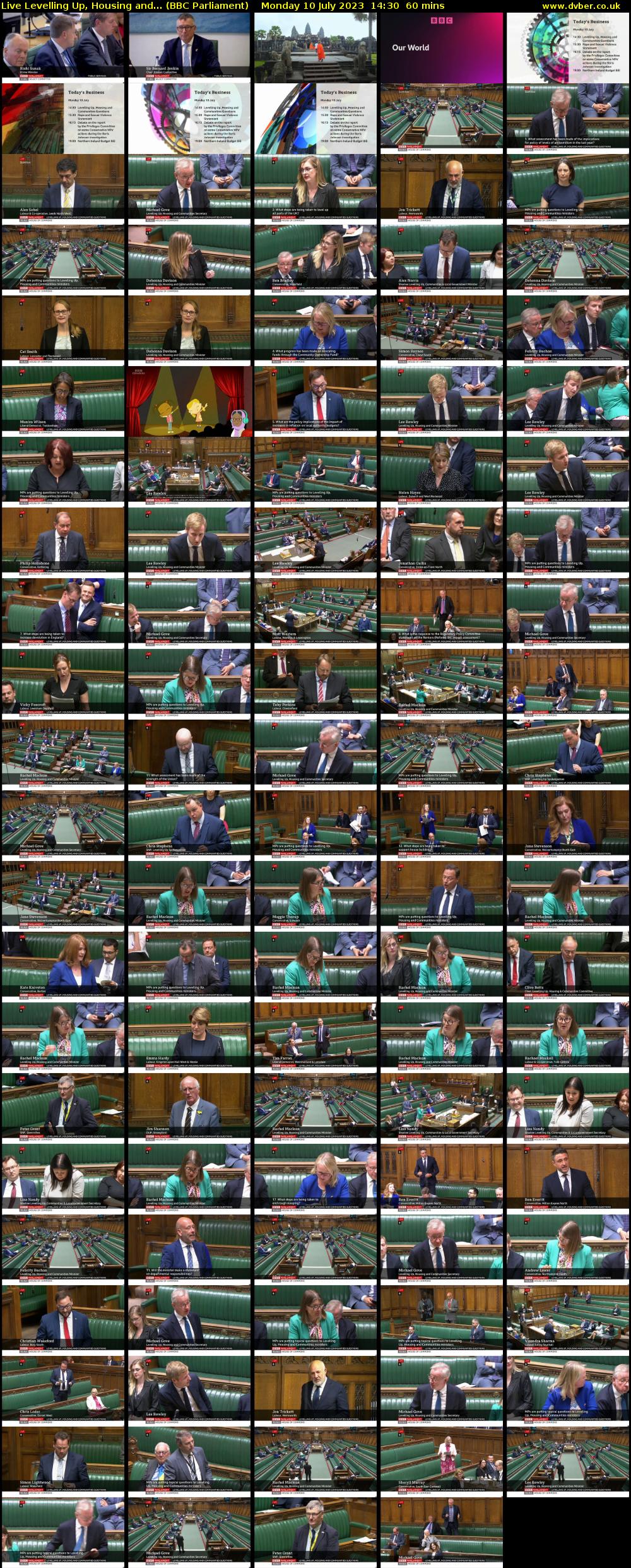 Live Levelling Up, Housing and... (BBC Parliament) Monday 10 July 2023 14:30 - 15:30