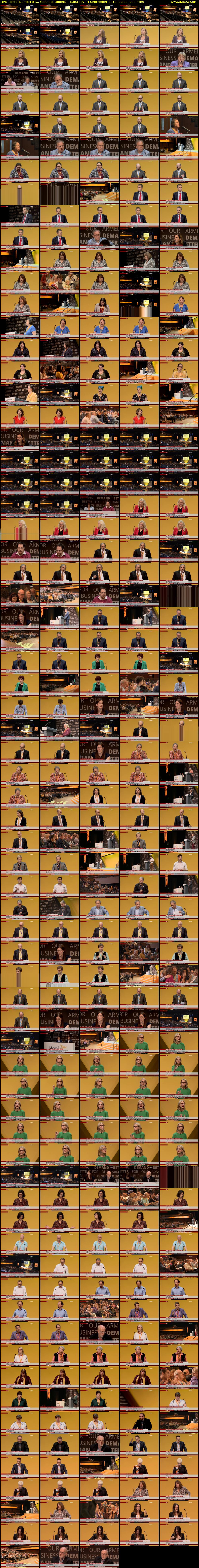 Live Liberal Democrats... (BBC Parliament) Saturday 14 September 2019 09:00 - 12:50