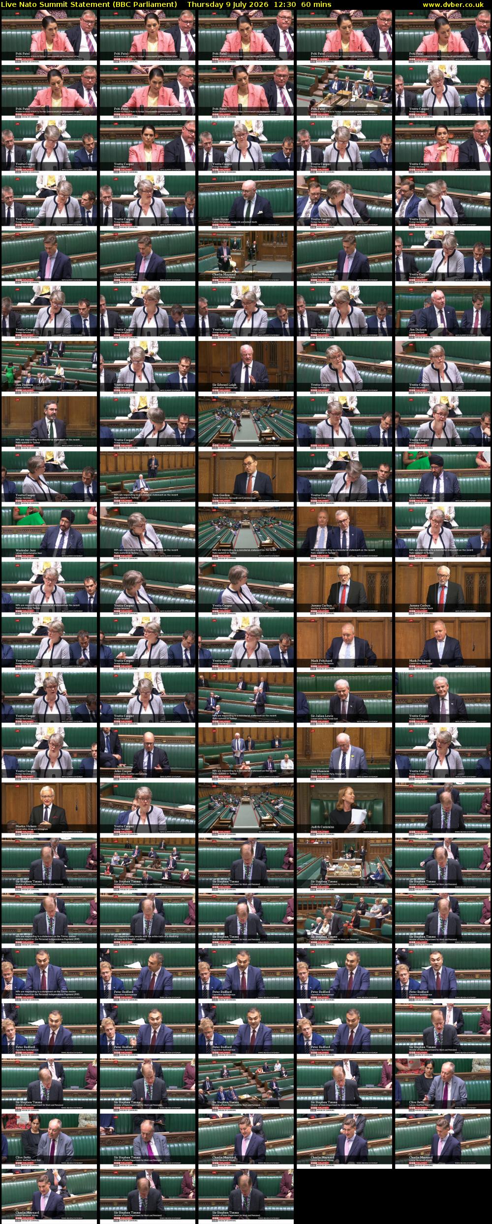 Live Nato Summit Statement (BBC Parliament) Thursday 9 July 2026 12:30 - 13:30