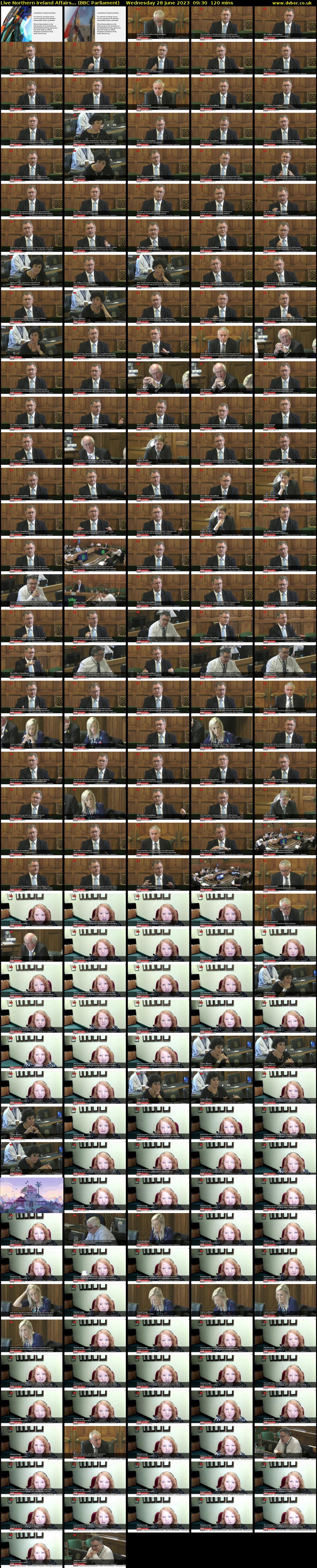 Live Northern Ireland Affairs... (BBC Parliament) Wednesday 28 June 2023 09:30 - 11:30