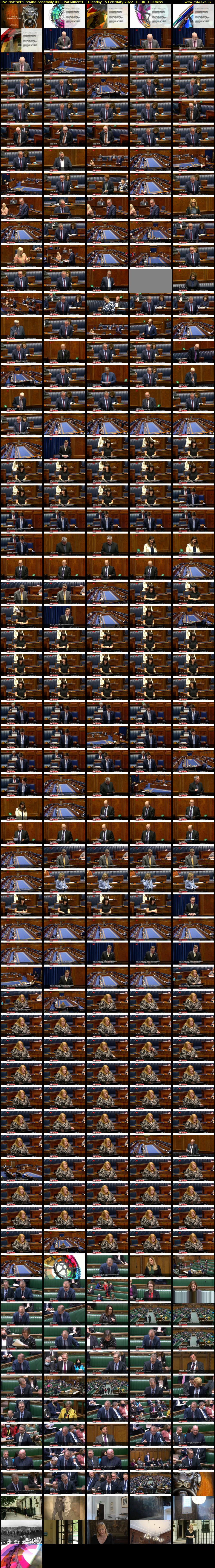 Live Northern Ireland Assembly (BBC Parliament) Tuesday 15 February 2022 10:30 - 13:30
