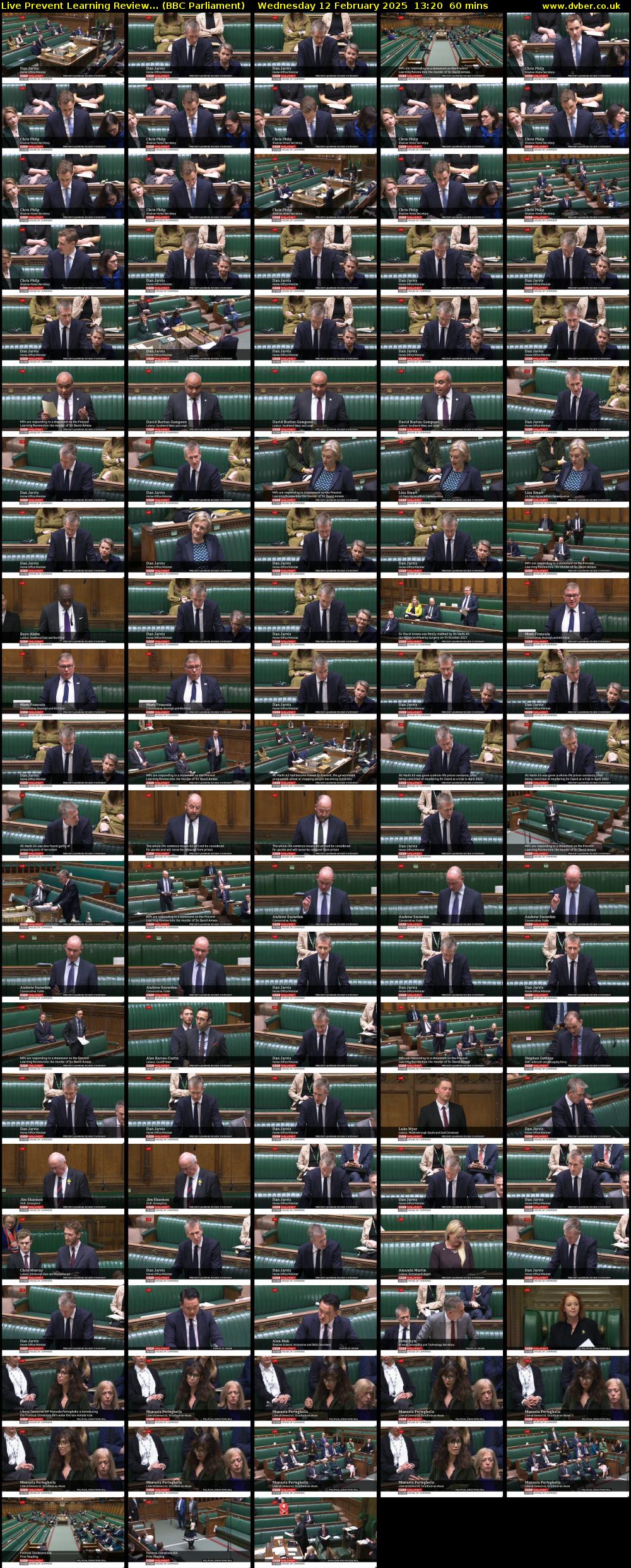 Live Prevent Learning Review... (BBC Parliament) Wednesday 12 February 2025 13:20 - 14:20