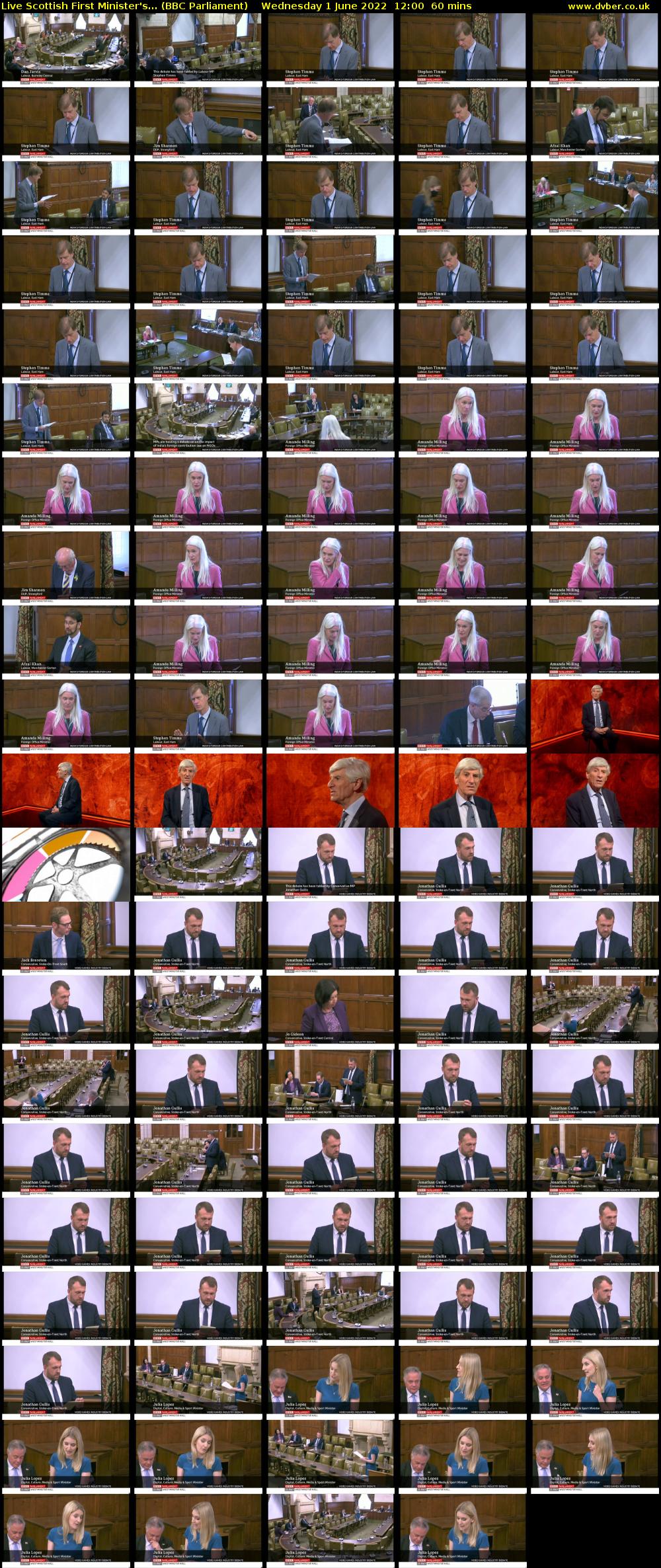 Live Scottish First Minister's... (BBC Parliament) Wednesday 1 June 2022 12:00 - 13:00
