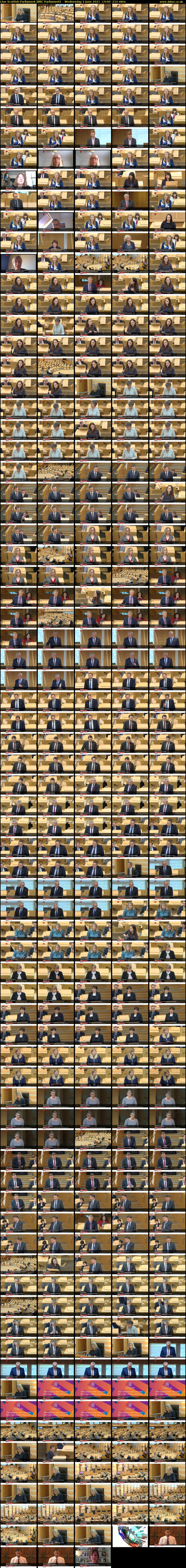 Live Scottish Parliament (BBC Parliament) Wednesday 2 June 2021 14:00 - 17:30