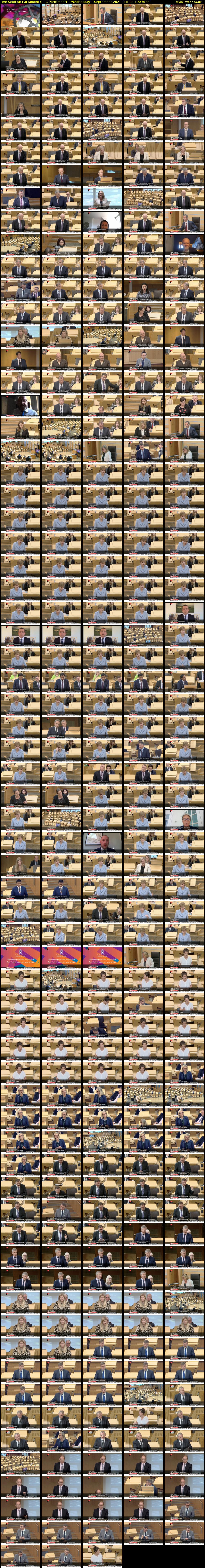 Live Scottish Parliament (BBC Parliament) Wednesday 1 September 2021 14:00 - 17:10