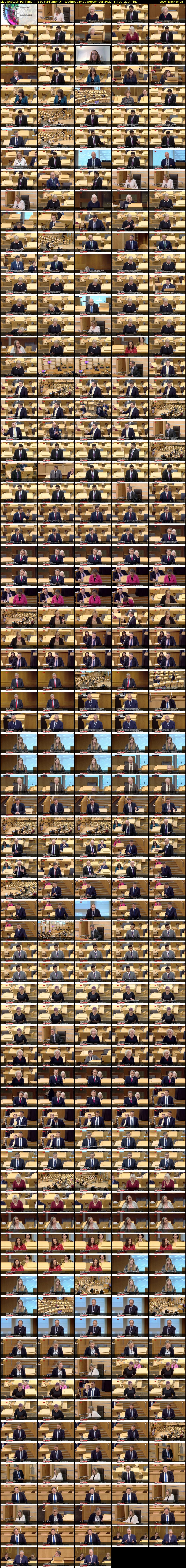 Live Scottish Parliament (BBC Parliament) Wednesday 29 September 2021 14:00 - 17:30